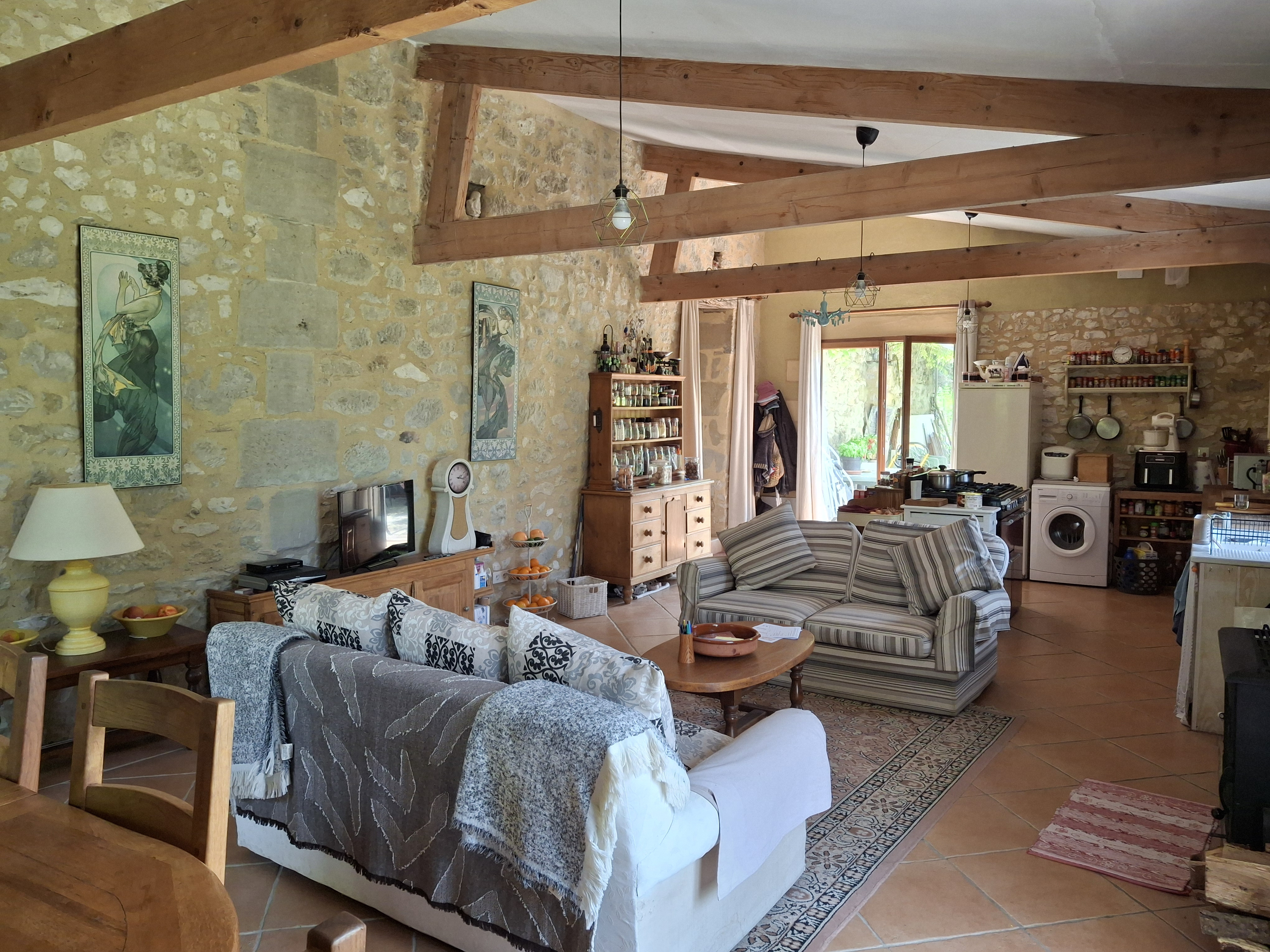 3 Bed, 2 Bath, HouseFor Sale, Lougratte, Lot-et-Garonne, Aquitaine, 47290