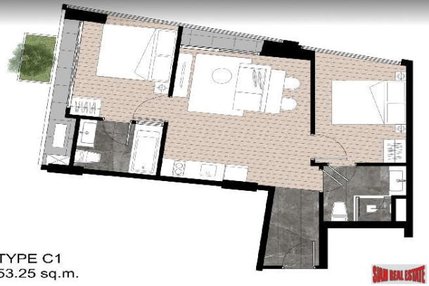 2 Bed, 2 Bath, ApartmentFor Sale, Phrom Phong, Bangkok