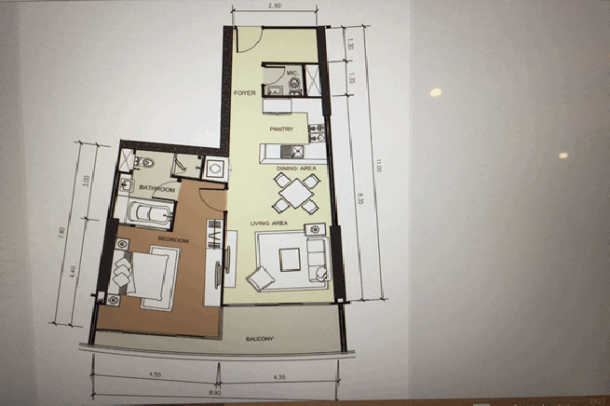 1 Bed, 1 Bath, ApartmentFor Sale, Na Jomtien, Chonburi