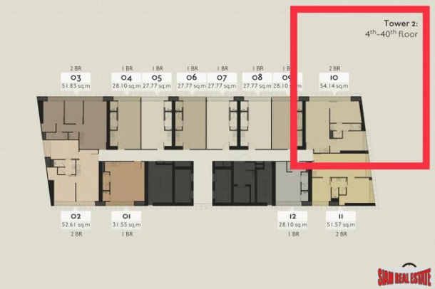 2 Bed, 1 Bath, ApartmentFor Sale, Phrom Phong, Bangkok 2 Bed, 1 Bath, ApartmentFor Sale, Phrom Phong, Bangkok