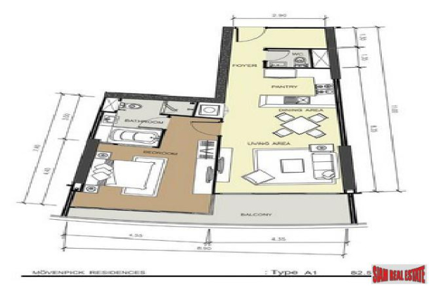 1 Bed, 1 Bath, ApartmentFor Sale, Na Jomtien, Chonburi