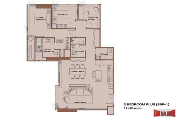 2 Bed, 2 Bath, ApartmentFor Sale, Surasak, Bangkok