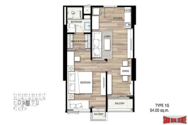 1 Bed, 1 Bath, ApartmentFor Sale, Saphan Tak Sin, Bangkok