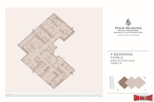 4 Bed, 5 Bath, ApartmentFor Sale, Silom, Bangkok