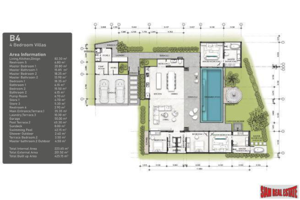 4 Bed, 6 Bath, HouseFor Sale, Cherng Talay, Phuket