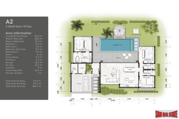 3 Bed, 3 Bath, HouseFor Sale, Cherng Talay, Phuket