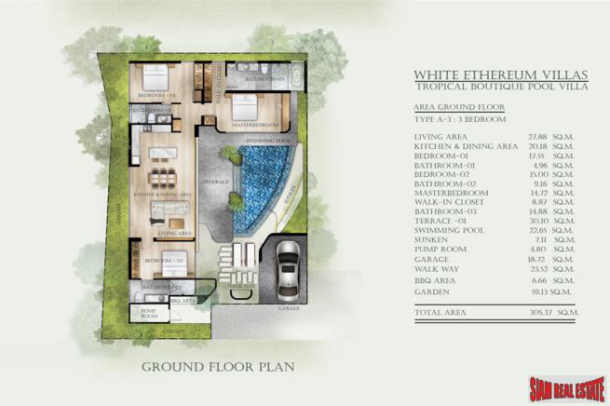 3 Bed, 3 Bath, HouseFor Sale, Cherng Talay, Phuket