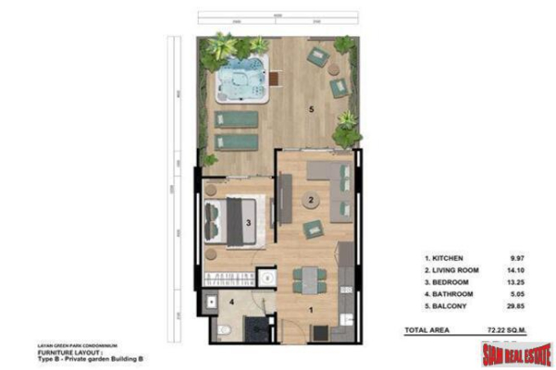 1 Bed, 1 Bath, ApartmentFor Sale, Layan, Phuket 1 Bed, 1 Bath, ApartmentFor Sale, Layan, Phuket