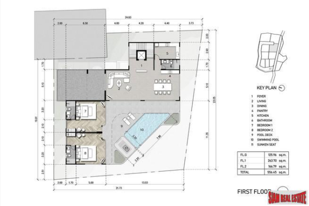 3 Bed, 3 Bath, HouseFor Sale, Nai Thon, Phuket