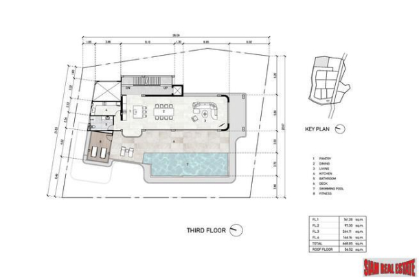 3 Bed, 3 Bath, HouseFor Sale, Nai Thon, Phuket