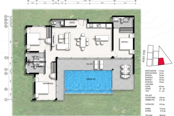 3 Bed, 4 Bath, HouseFor Sale, Bophut, Surat Thani