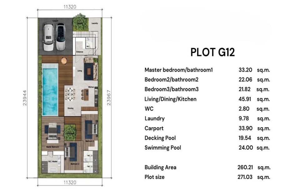 3 Bed, 3 Bath, HouseFor Sale, Thalang, Phuket