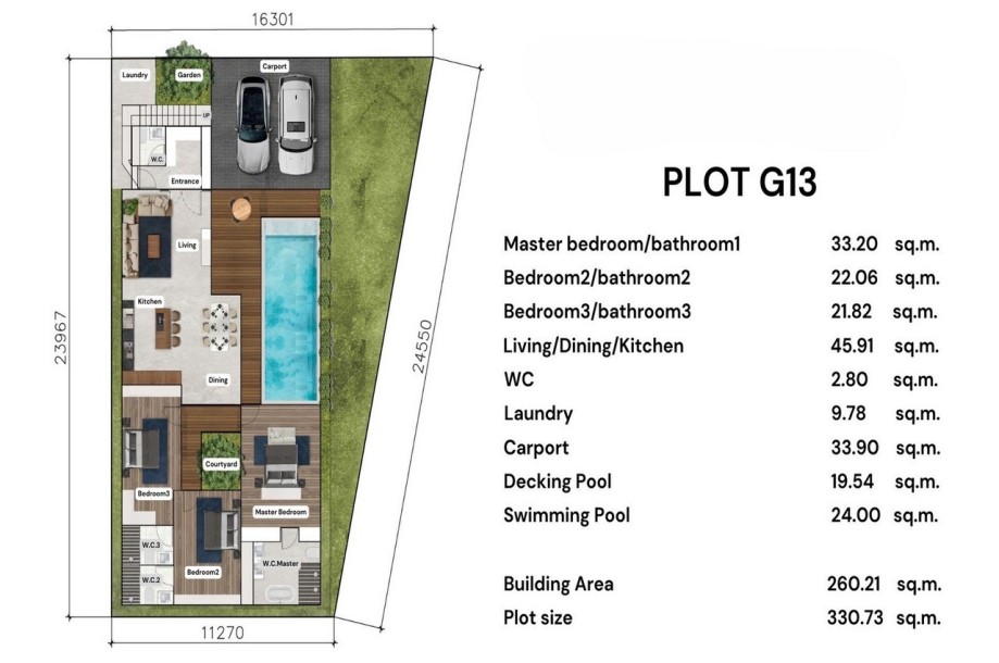 3 Bed, 3 Bath, HouseFor Sale, Thalang, Phuket