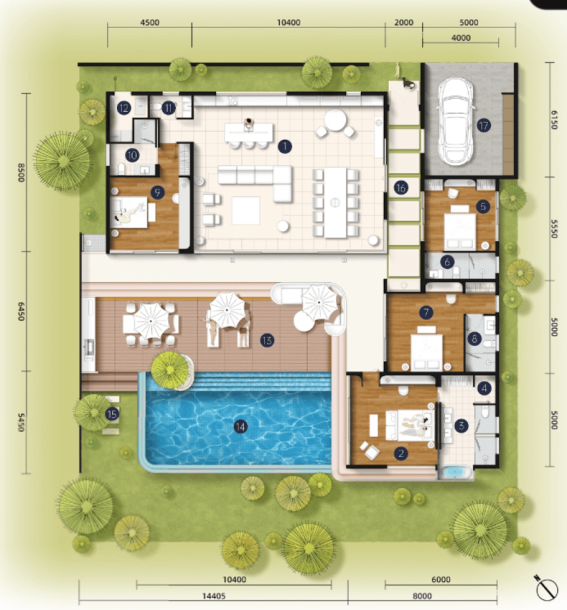 4 Bed, 5 Bath, HouseFor Sale, Kata, Phuket