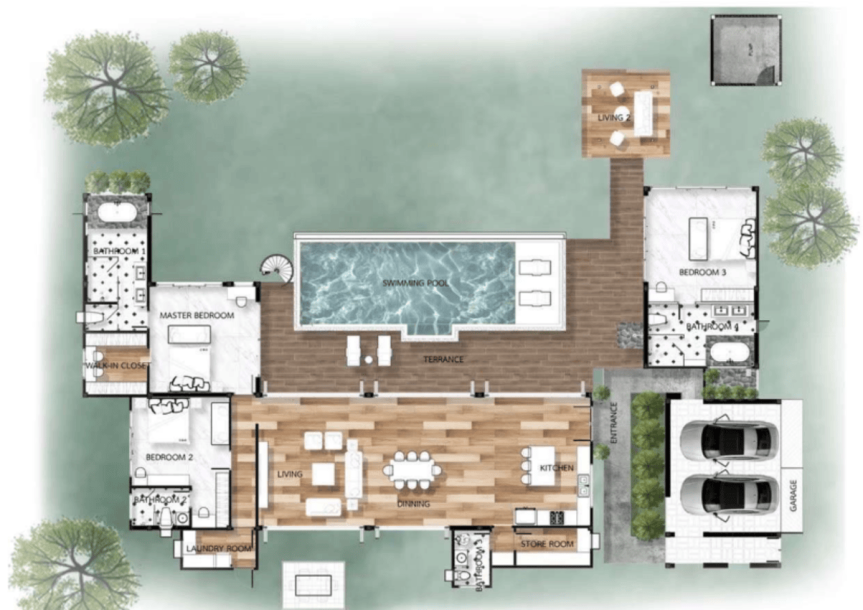 3 Bed, 5 Bath, HouseFor Sale, Thalang, Phuket