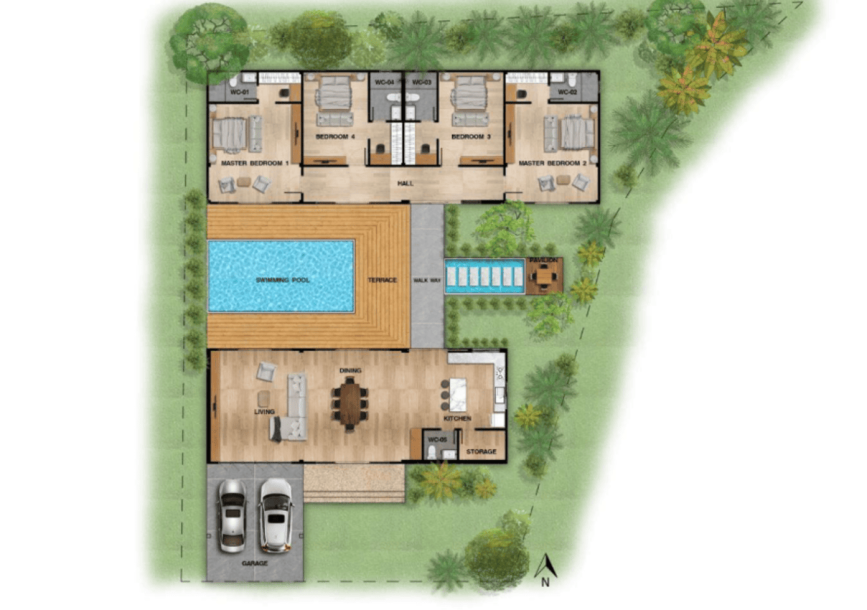 3 Bed, 5 Bath, HouseFor Sale, Thalang, Phuket