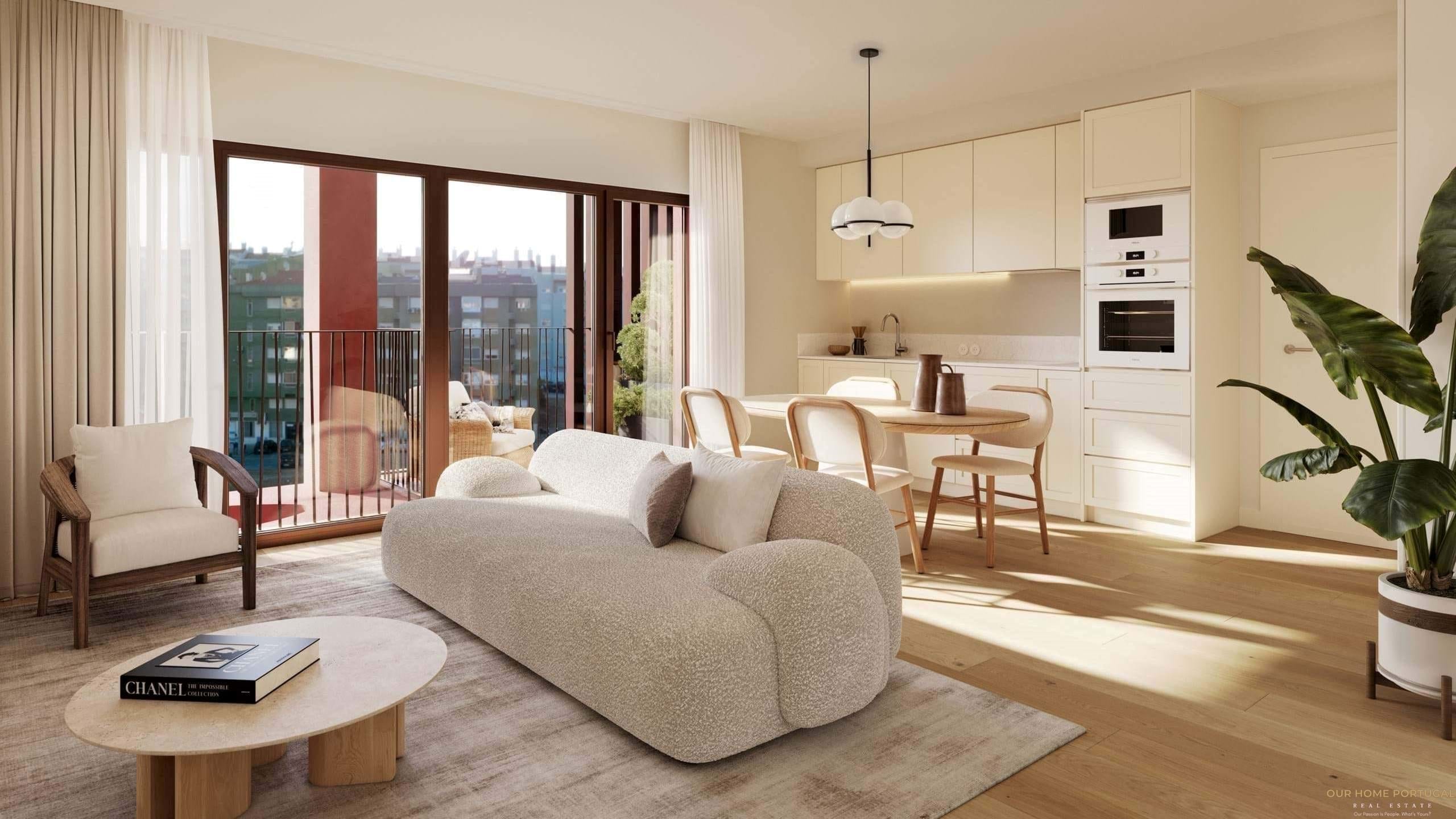 1 Bed, 1 Bath, ApartmentFor Sale, Almada, Setubal, 2810-126