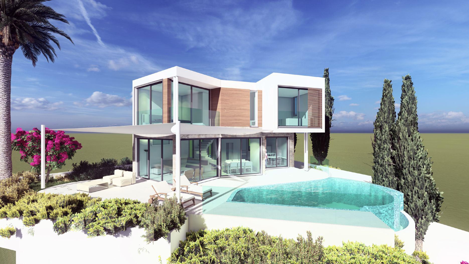 4 Bed, 5 Bath, HouseFor Sale, Chloraka, Paphos