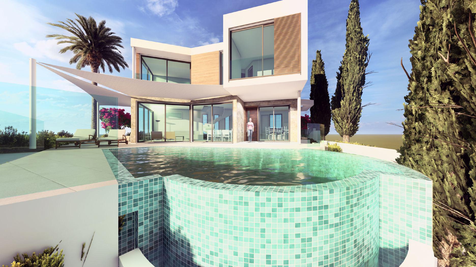 4 Bed, 5 Bath, HouseFor Sale, Chloraka, Paphos