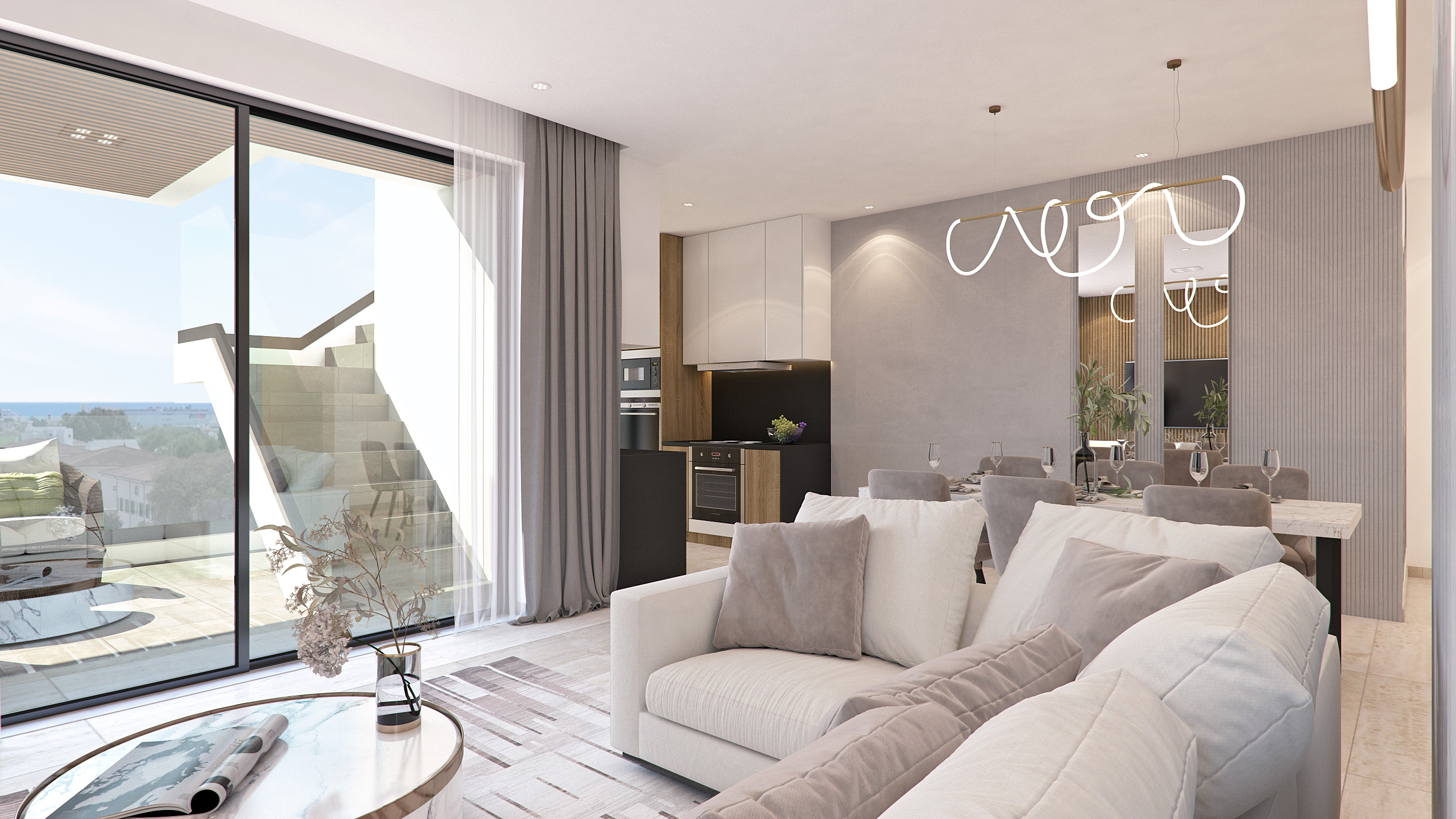 2 Bed, 3 Bath, ApartmentFor Sale, Larnaca, Larnaca