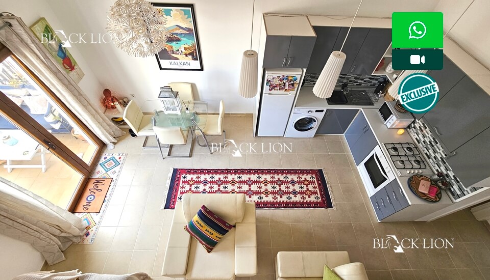 1 Bed, 1 Bath, ApartmentFor Sale, Ortaalan, Kalkan, Antalya