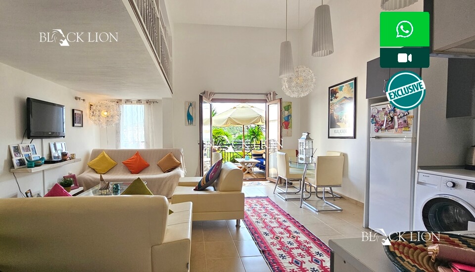 1 Bed, 1 Bath, ApartmentFor Sale, Ortaalan, Kalkan, Antalya