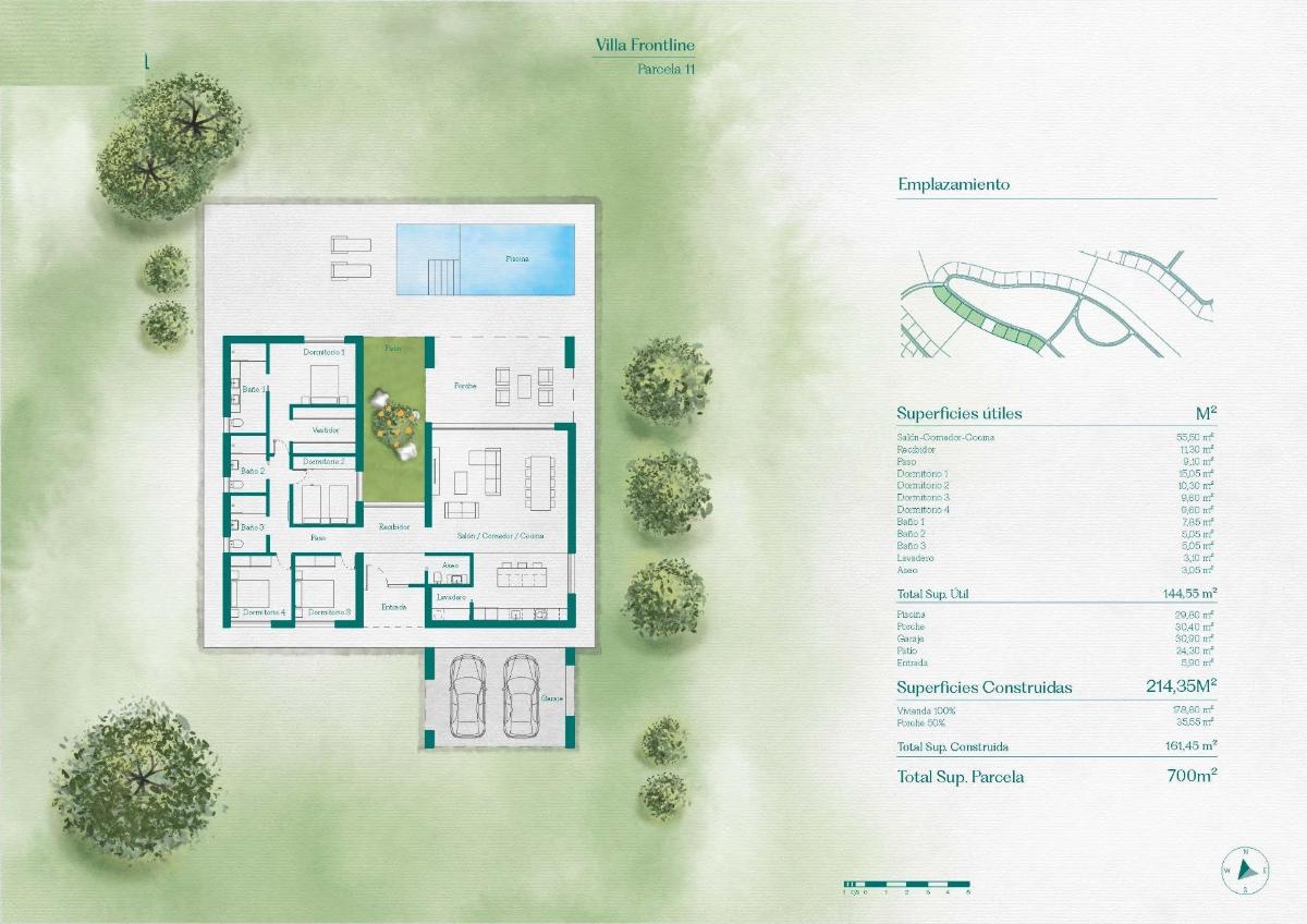 4 Bed, 3 Bath, HouseFor Sale, Hacienda del Alamo, Murcia