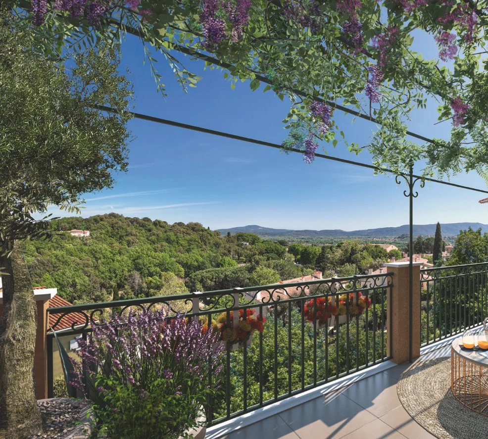 3 Bed, 2 Bath, ApartmentFor Sale, Grimaud, Var