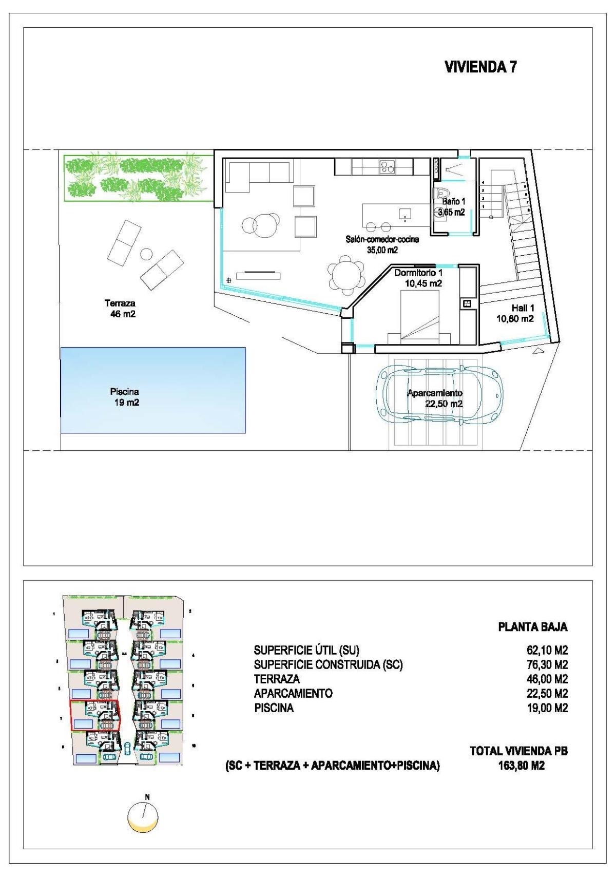 3 Bed, 3 Bath, HouseFor Sale, Los Altos, Alicante