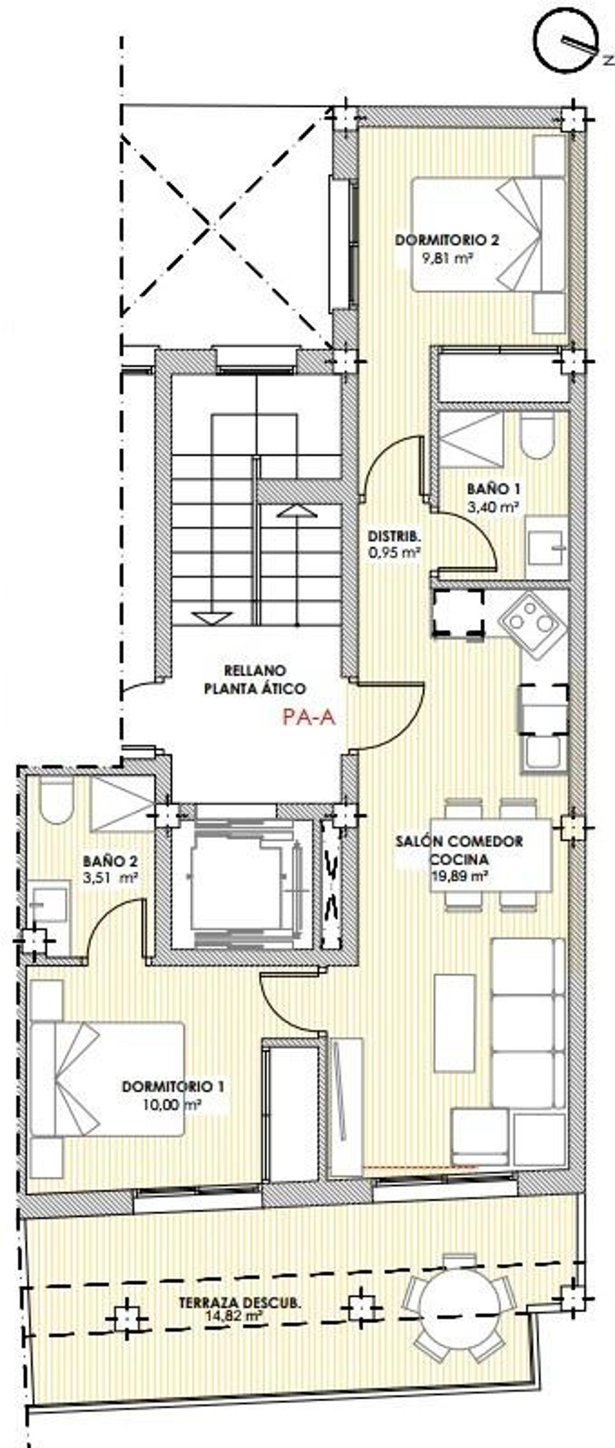 2 Bed, 2 Bath, ApartmentFor Sale, Torrevieja, Alicante