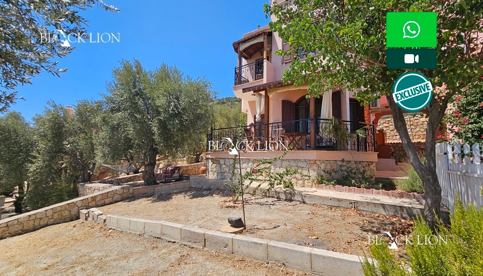 3 Bed, 2 Bath, HouseFor Sale, Yeşilköy, Kalkan, Antalya