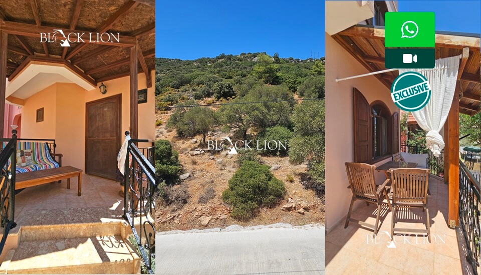 3 Bed, 2 Bath, HouseFor Sale, Yeşilköy, Kalkan, Antalya