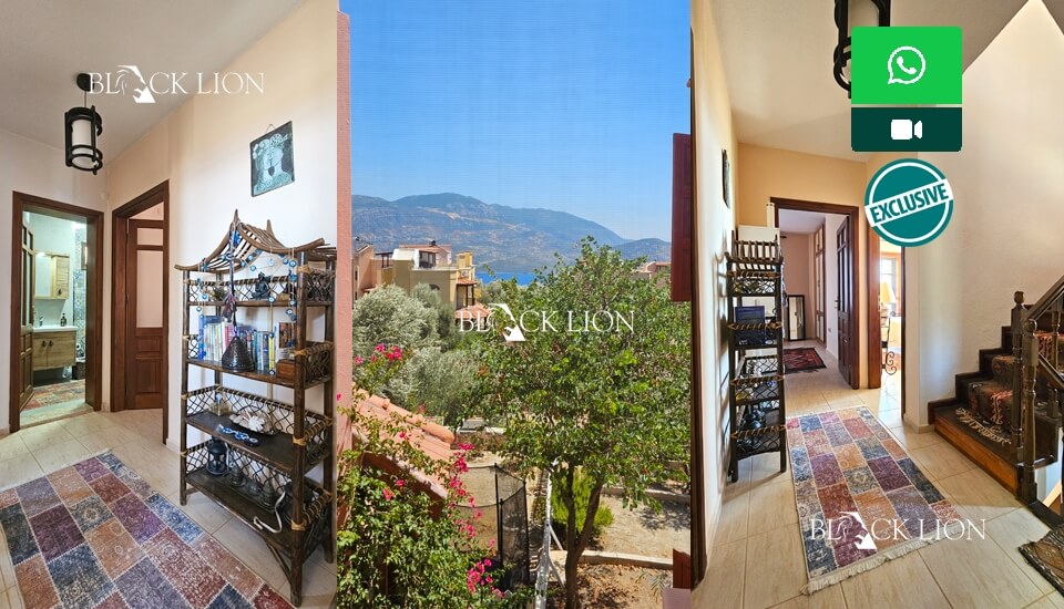 3 Bed, 2 Bath, HouseFor Sale, Yeşilköy, Kalkan, Antalya