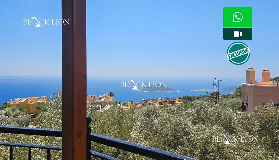 3 Bed, 2 Bath, HouseFor Sale, Yeşilköy, Kalkan, Antalya