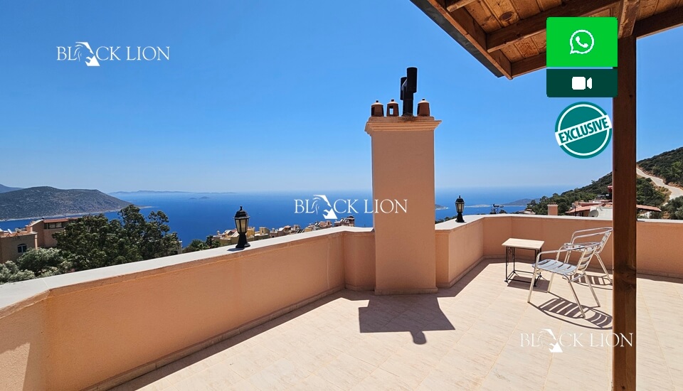 3 Bed, 2 Bath, HouseFor Sale, Yeşilköy, Kalkan, Antalya