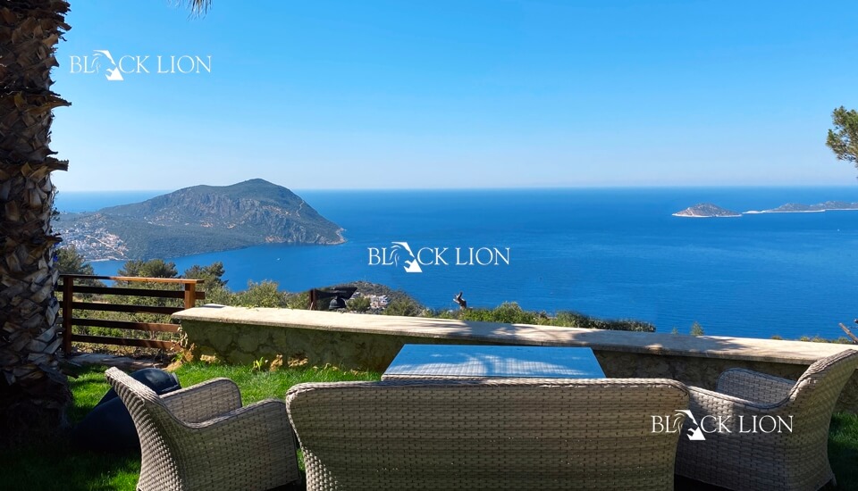 3 Bed, 3 Bath, HouseFor Sale, Lavanta, Kalkan, Antalya