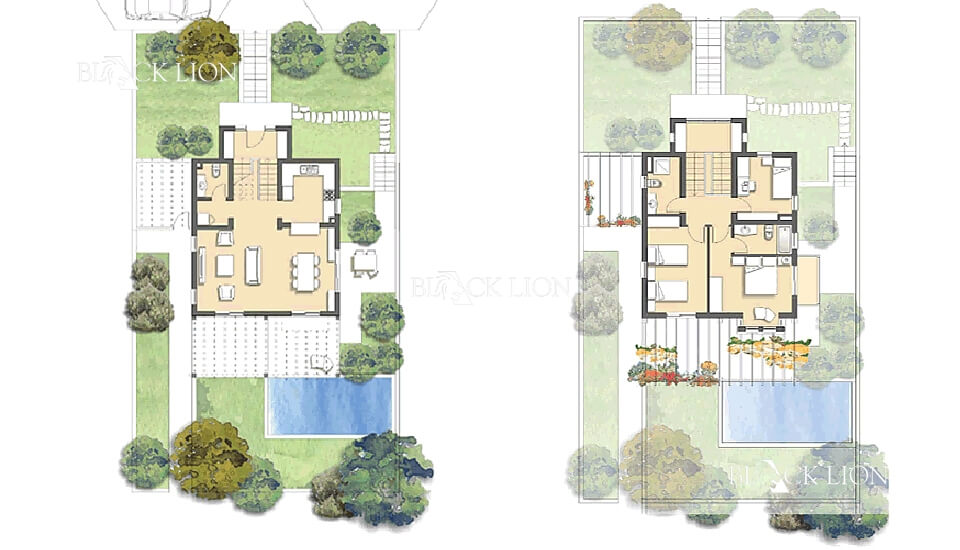 3 Bed, 3 Bath, HouseFor Sale, Lavanta, Kalkan, Antalya