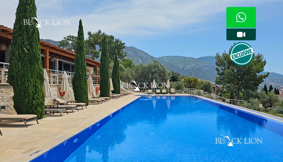 3 Bed, 3 Bath, HouseFor Sale, Lavanta, Kalkan, Antalya