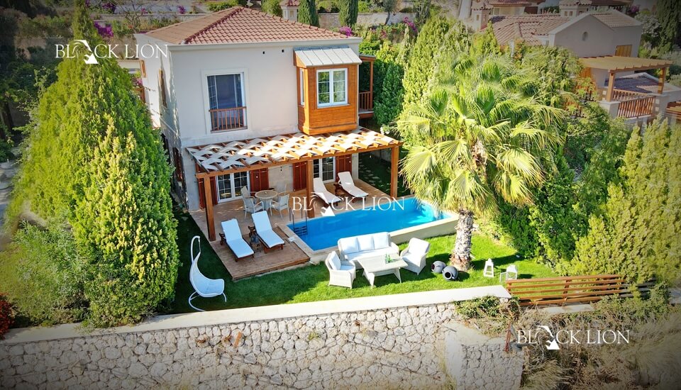 3 Bed, 3 Bath, HouseFor Sale, Lavanta, Kalkan, Antalya
