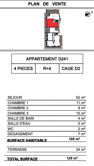 3 Bed, 2 Bath, ApartmentFor Sale, Vallauris, Alpes-Maritimes