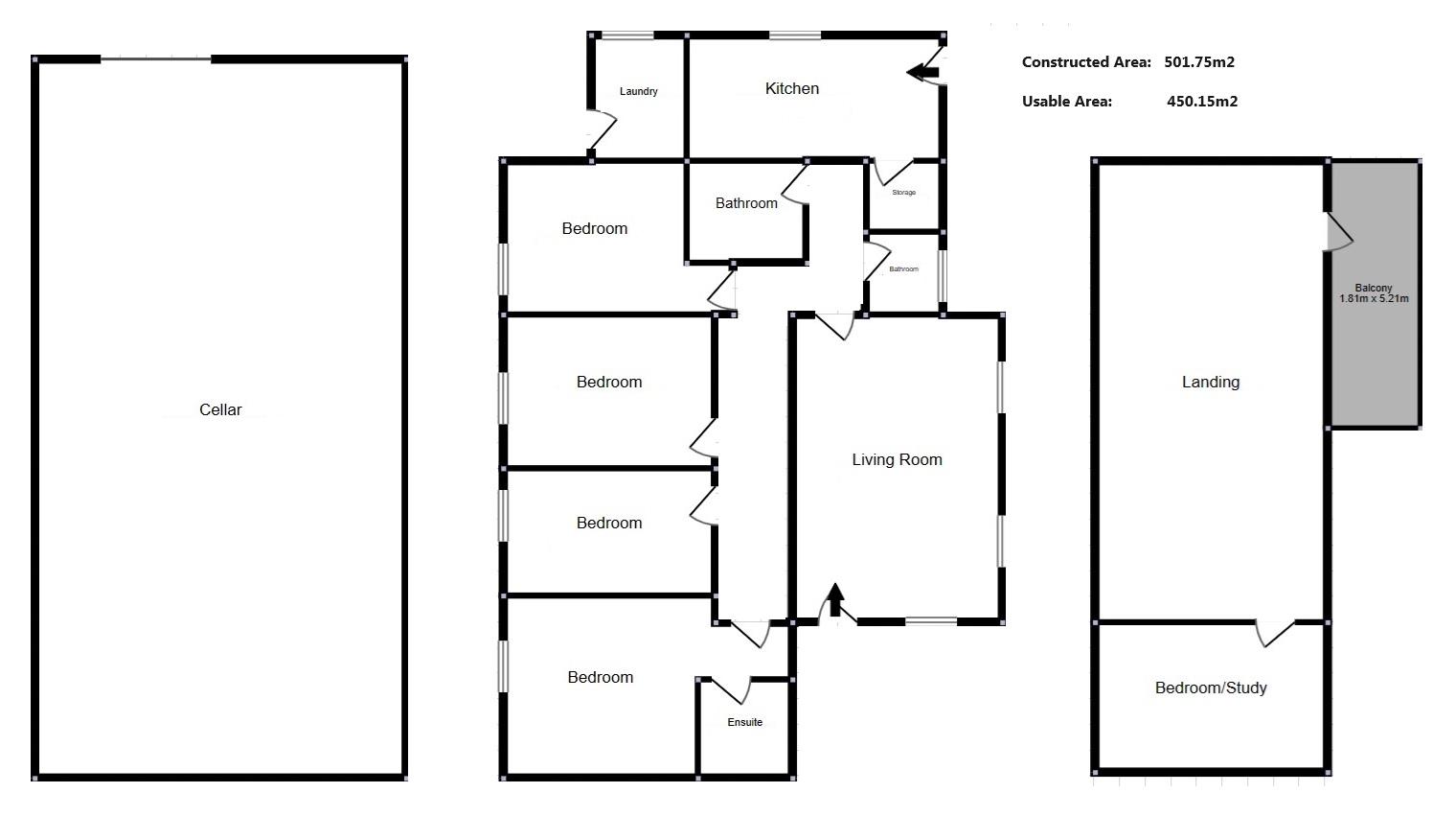 5 Bed, 3 Bath, HouseFor Sale, Mar De Cristal, Murcia
