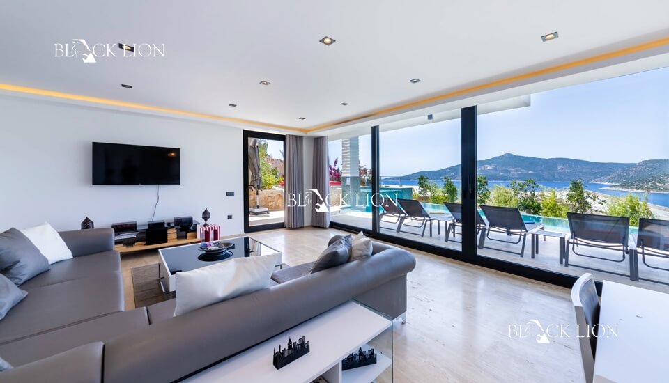 6 Bed, 6 Bath, HouseFor Sale, Komurluk, Kalkan, Antalya