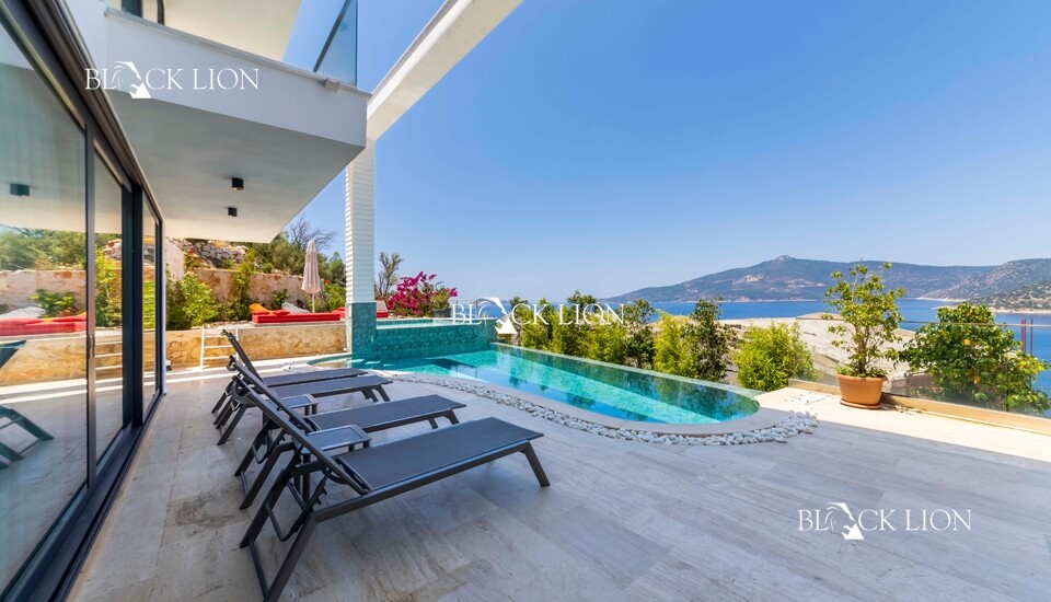 6 Bed, 6 Bath, HouseFor Sale, Komurluk, Kalkan, Antalya