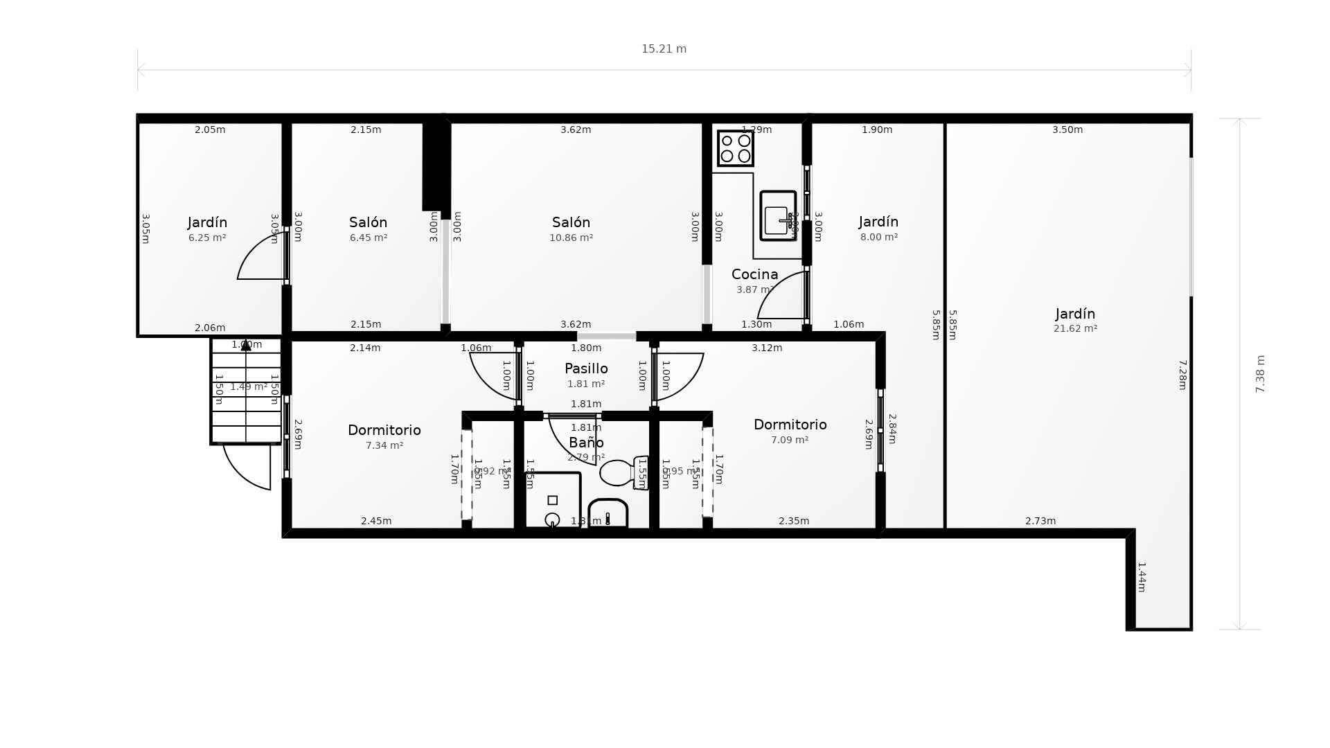 2 Bed, 1 Bath, HouseFor Sale, Moraira, Alicante