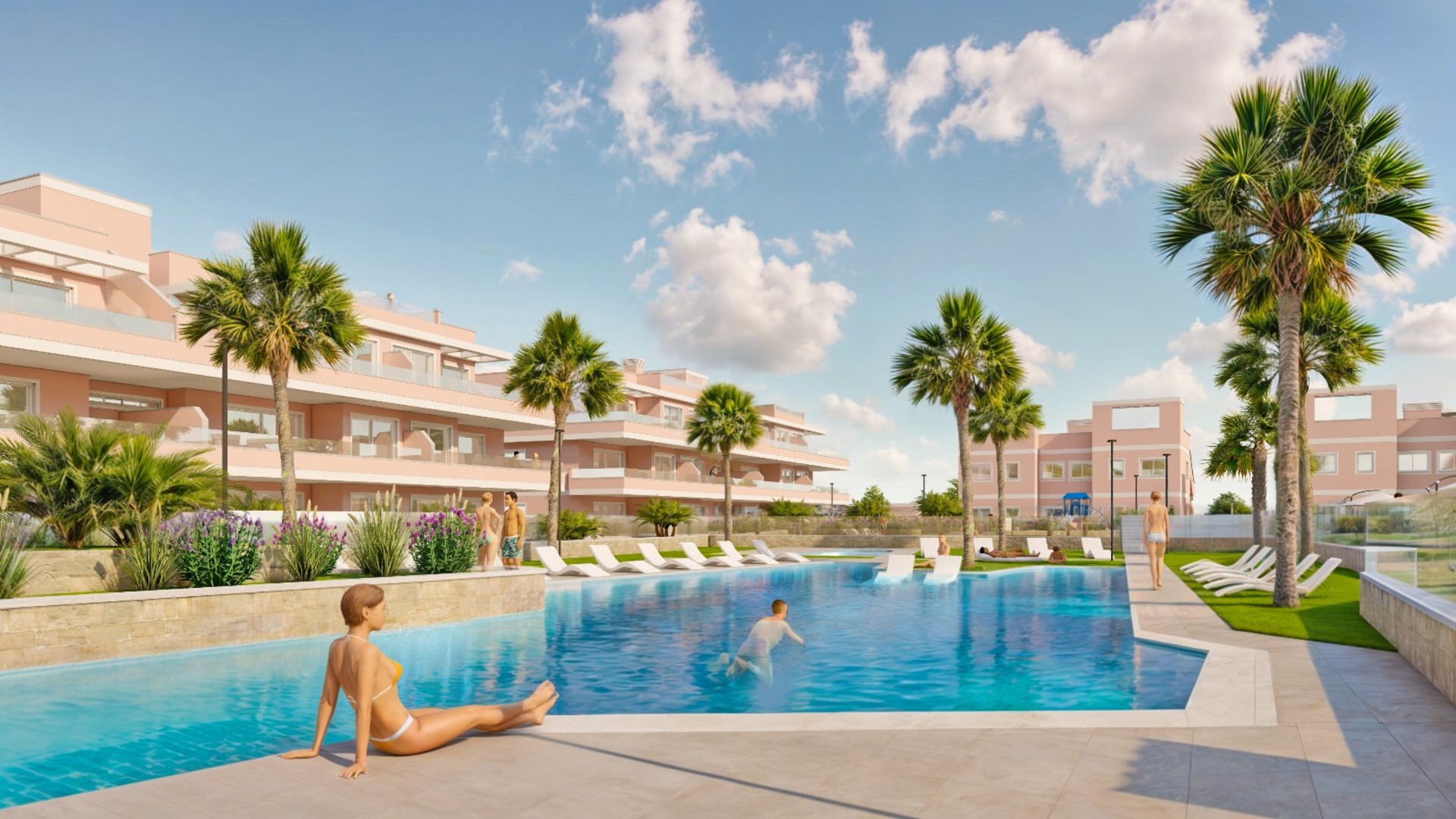 3 Bed, 2 Bath, ApartmentFor Sale, Pilar De La Horadada, Alicante