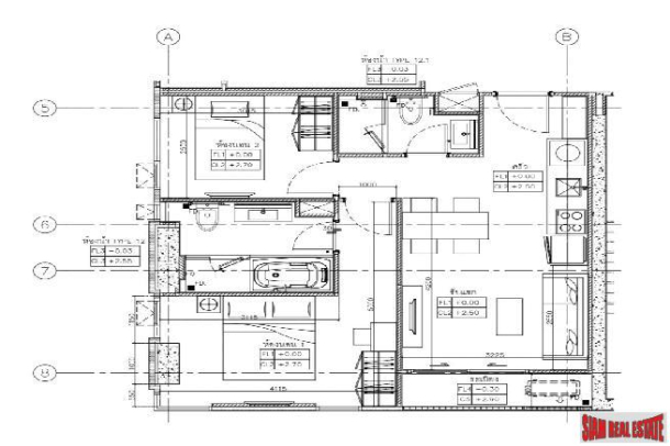 2 Bed, 2 Bath, ApartmentFor Sale, Ekkamai, Bangkok