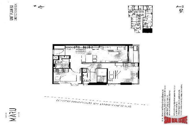 2 Bed, 2 Bath, ApartmentFor Sale, Ekkamai, Bangkok