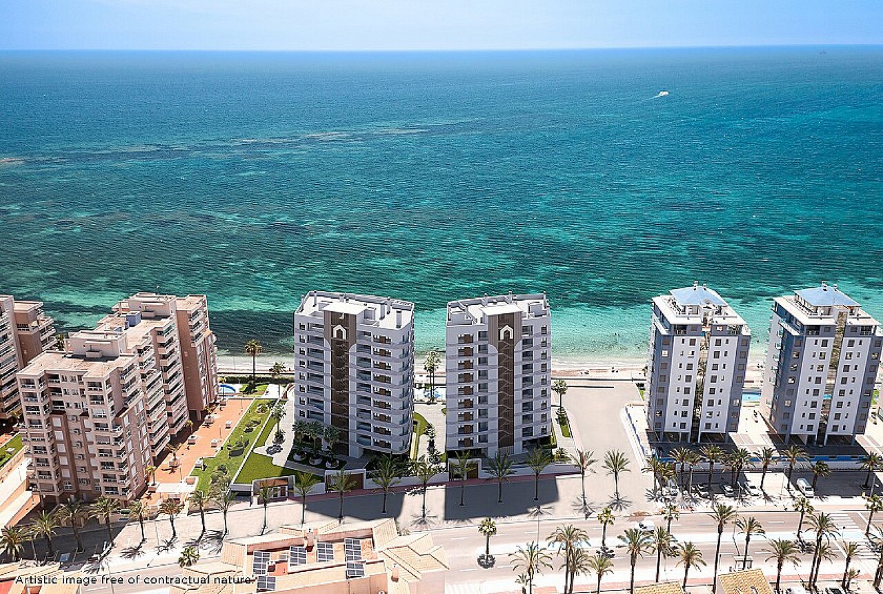 2 Bed, 2 Bath, ApartmentFor Sale, La Manga Del Mar Menor, Murcia, 30380