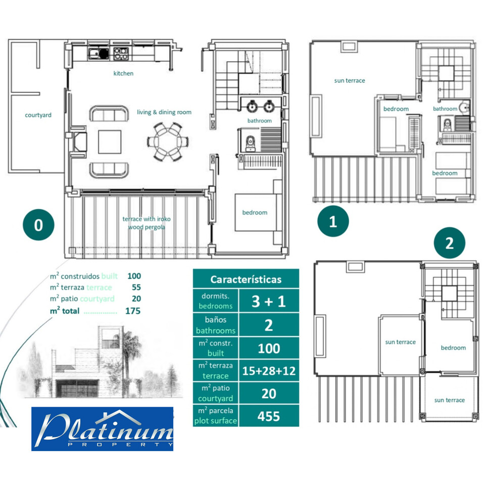 4 Bed, 2 Bath, HouseFor Sale, Sucina, Murcia, 30590