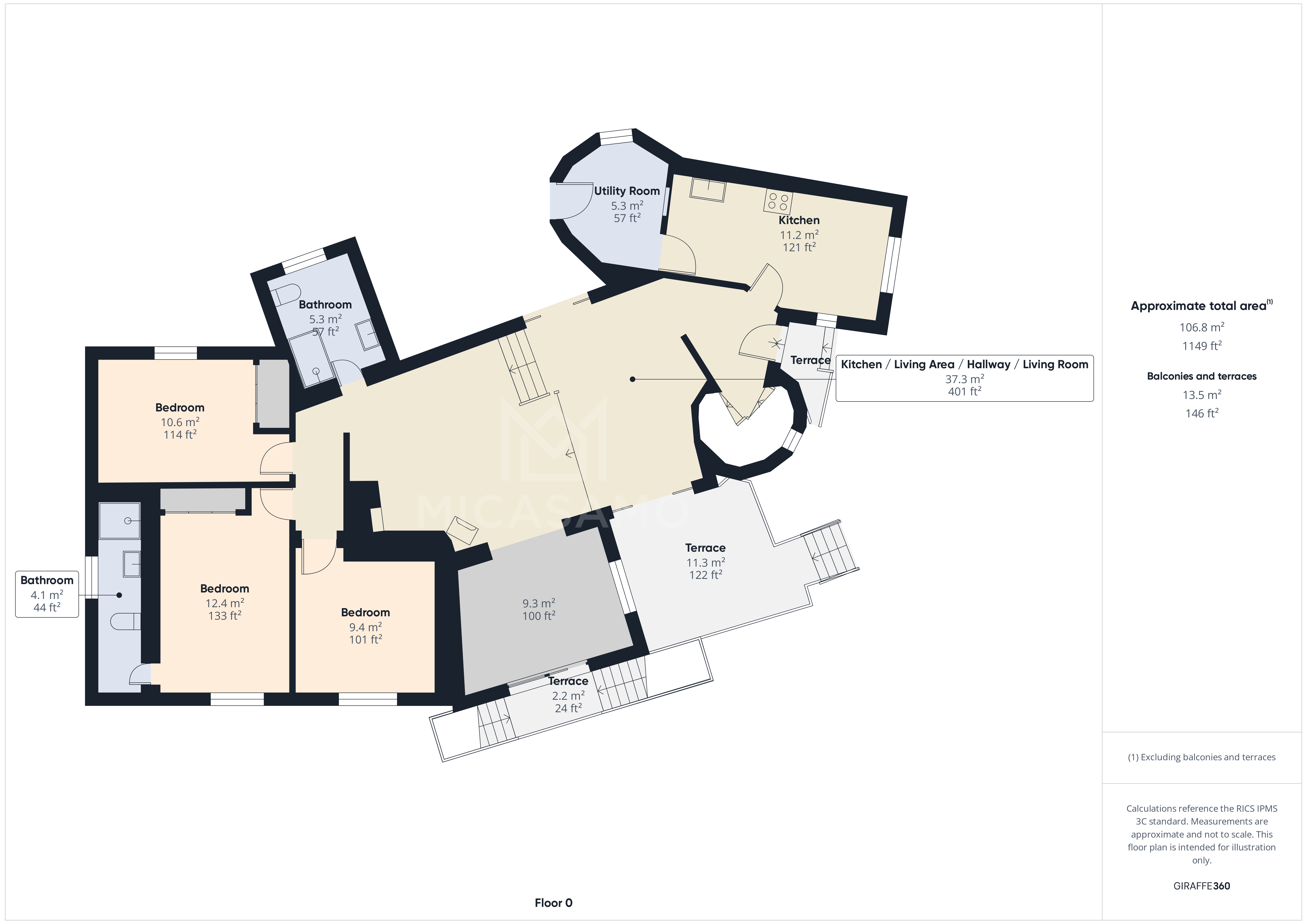 4 Bed, 3 Bath, HouseFor Sale, Cabo de Palos, Murcia